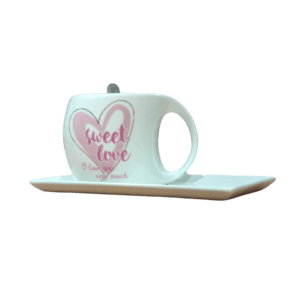 كوب مع كوستر