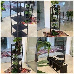 رفوف حديد 5 طبقات