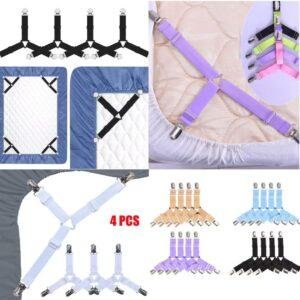 أشرطة تثبيت الشراشف أو ملفات السرير